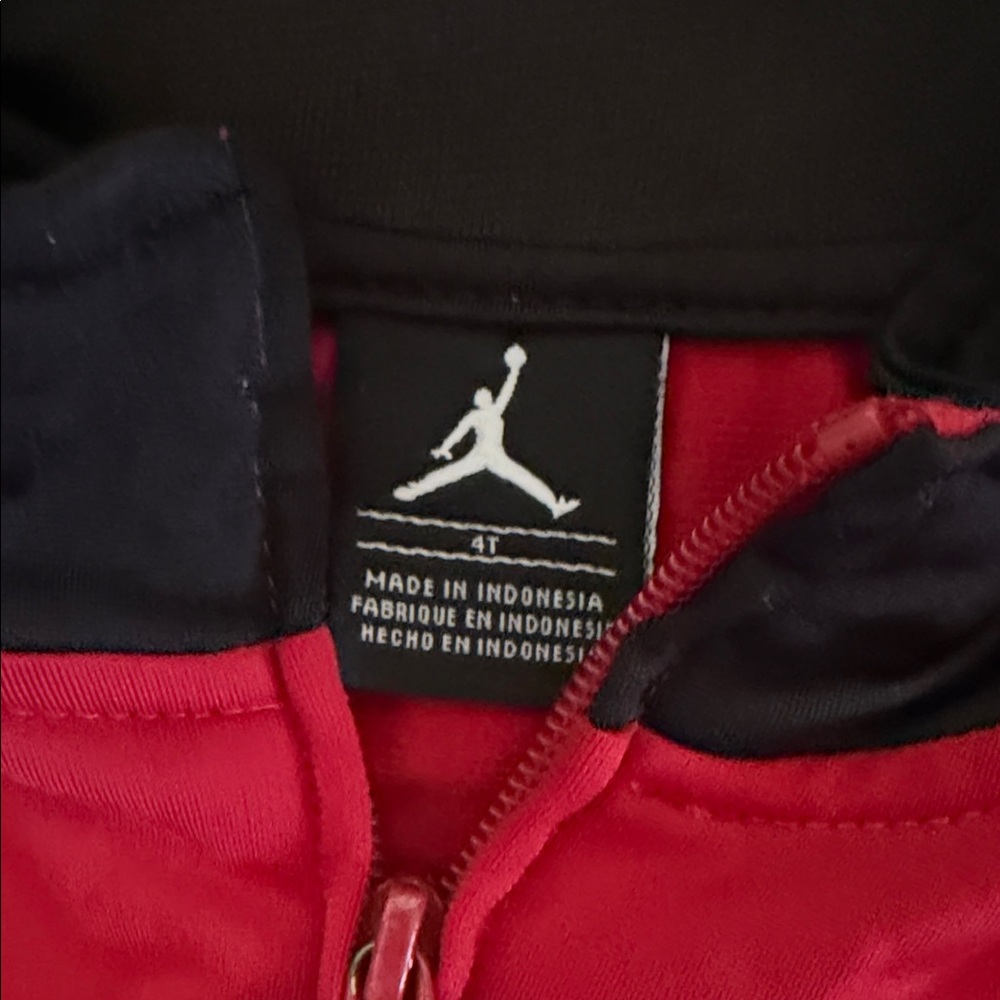 Red and Black Zip Up - Picture 3 of 6